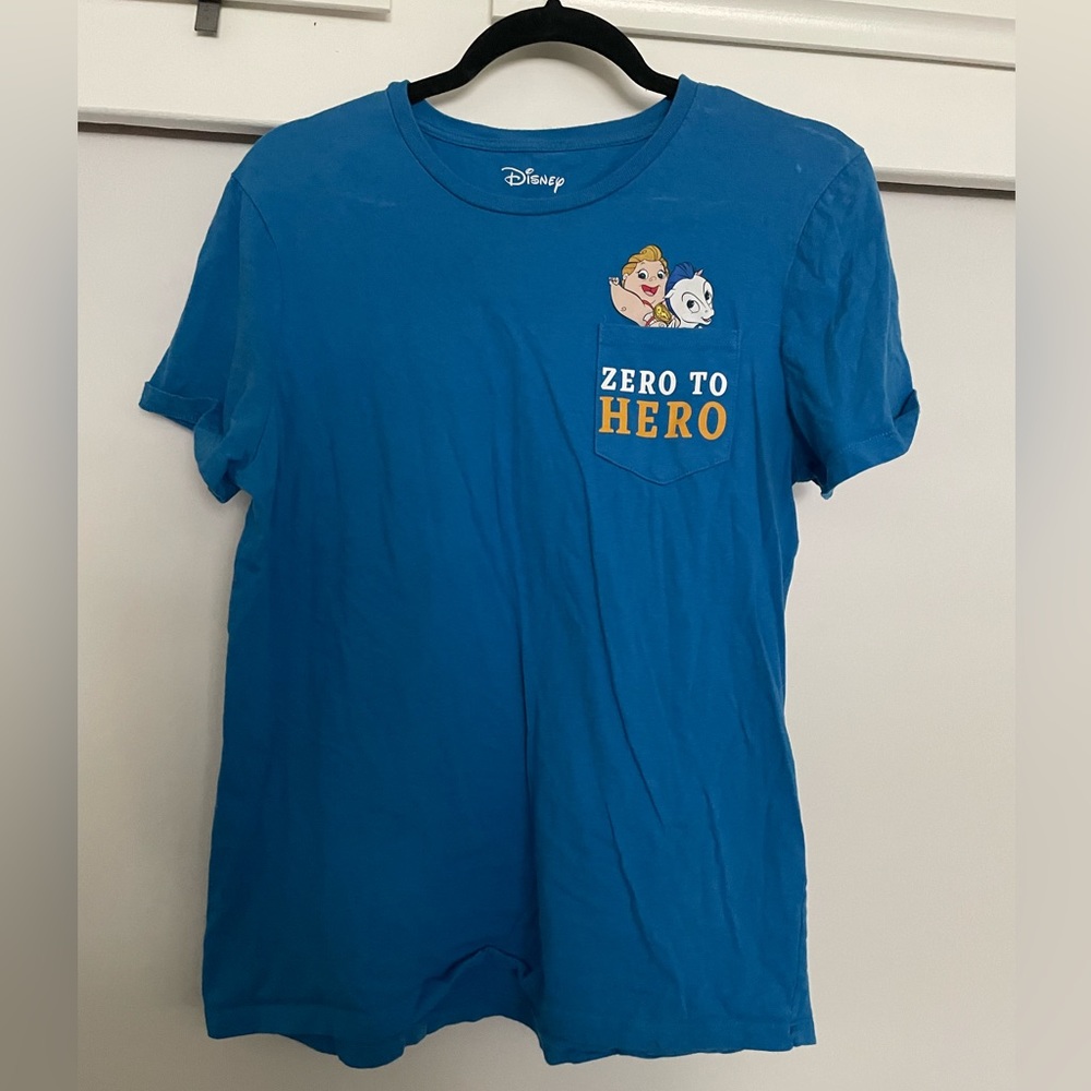 Disney “zero to hero” Hercules shirt